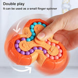Magic Bean Brain Teaser Finger Spinner Toy Hand Spinner Stress Anxiety Relief