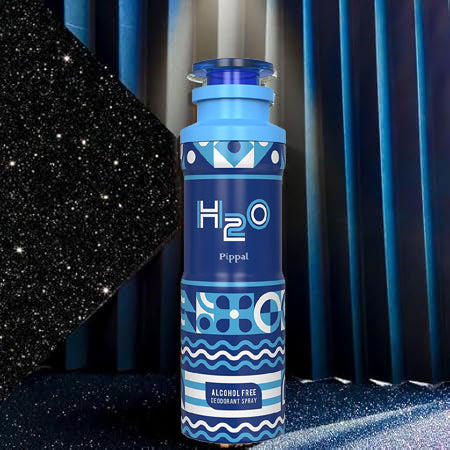 H2O Alcohol Free DeoDorant Spray 200ml Omaar 9ml Pure Perfume (Pack of 1)