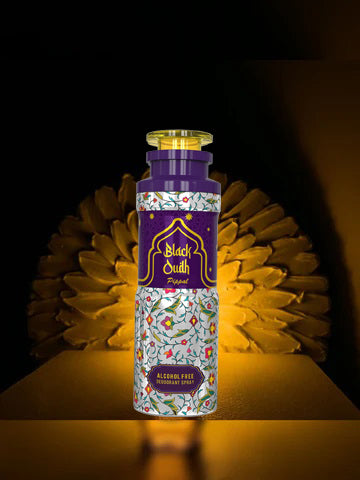 Black Oudh Alcohool Free DeoDorant Spray 200ml Awalif 9ml Pure Perfume (Pack of 1)