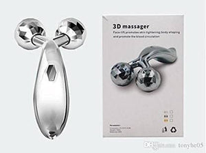 3D Massager, Stainless Steel, Back, Muscles, Silver