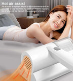 Portable Dust Suction Mites Remover Handheld Wireless Vacuum Cleaner Rechargeable Dust Remover Brush