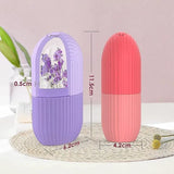 Ice Face Roller Silicone Facial Cube for Eyes Neck Massage Remove Dark Circle Pore Shrink Face